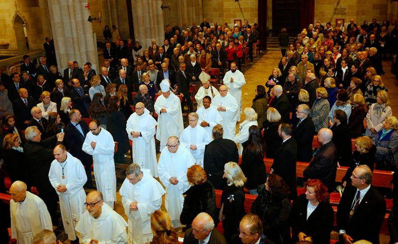 Misa solemne con motivo del 600 aniversario de San Vicente Ferrer