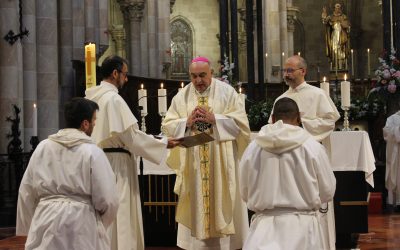 Ordenación diaconal de fr. Cecilio y fr. Bernardo