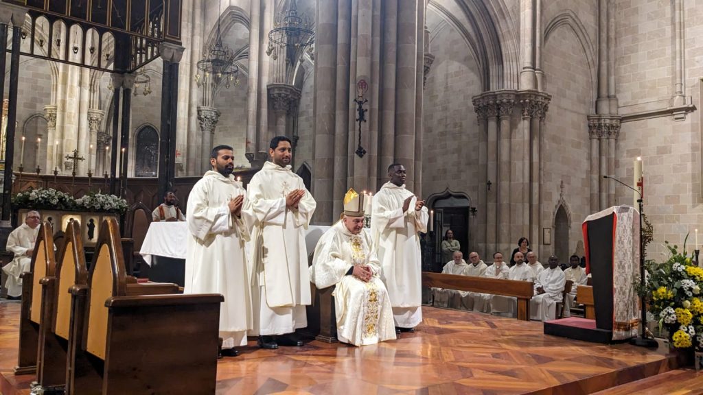 Ordenación Diaconal frailes dominicos